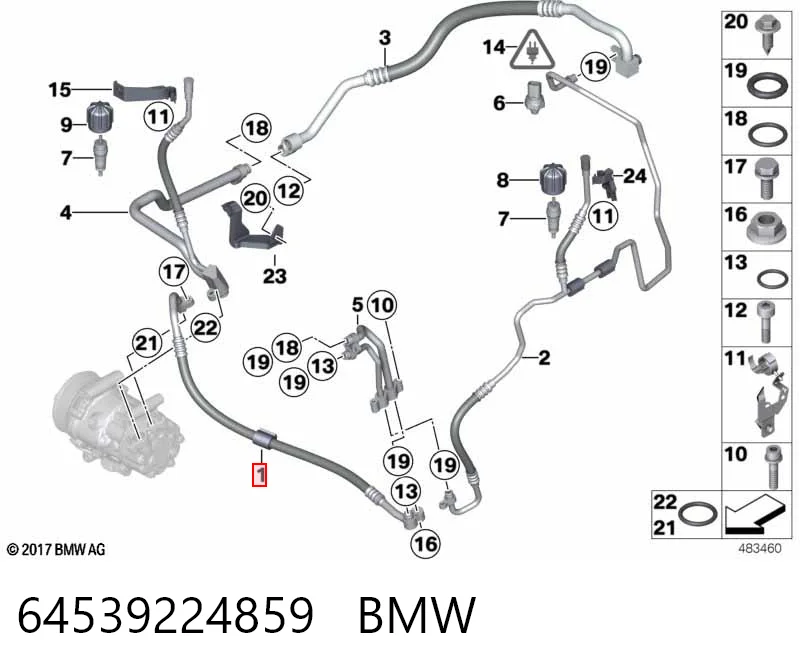 64539224859 BMW