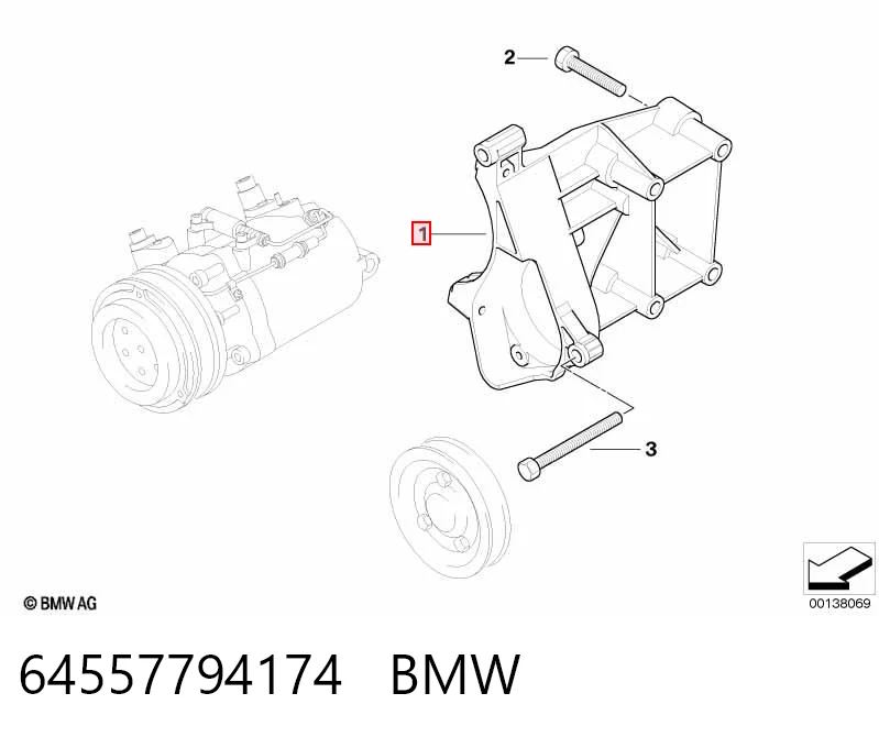 64557794174 BMW