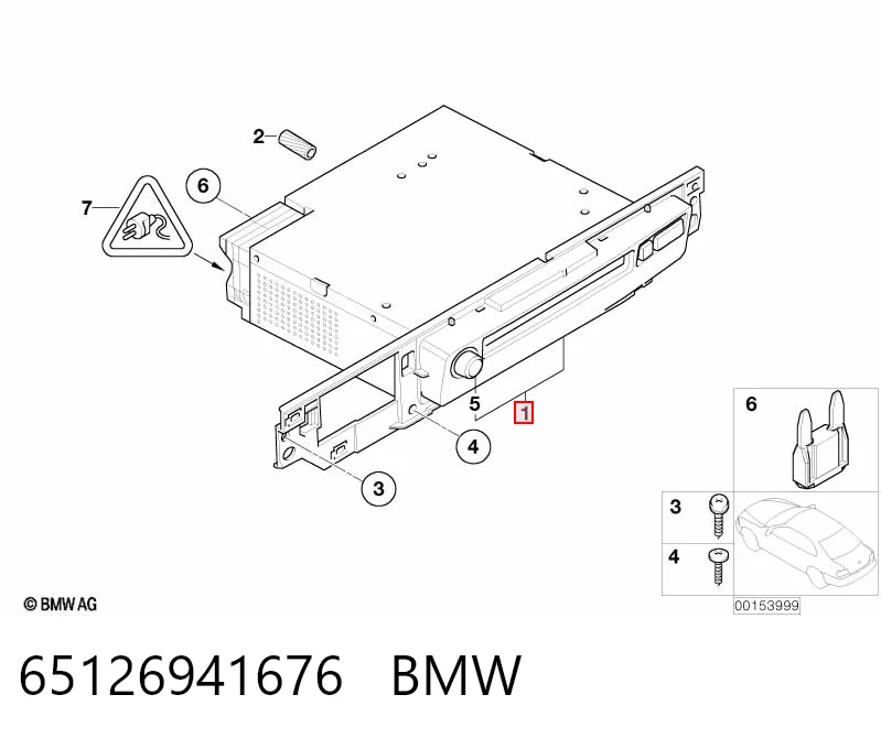 Tablero de instrumentos 65126941676 BMW