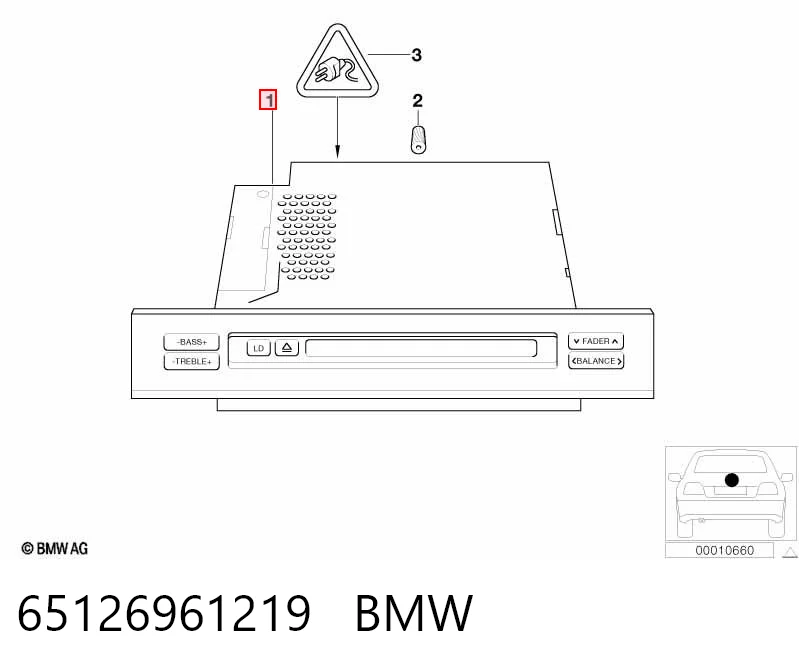 Comprar Radio AM/FM BMW X5 E53 a bajo precio
