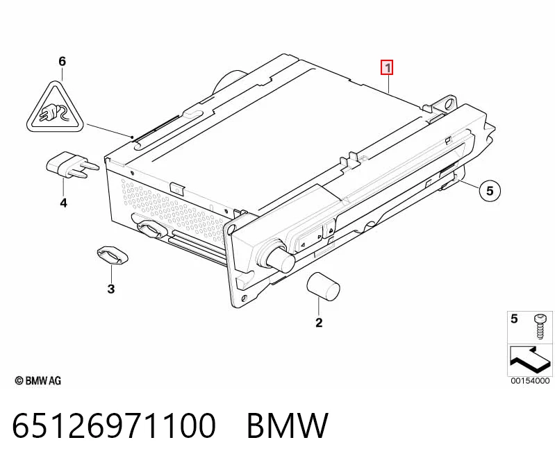 Radio AM/FM BMW 5 familiar (E61) (2003 - 2009) precio, desde 9,08 EUR