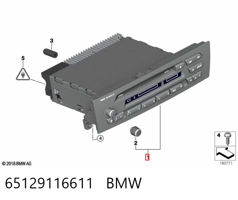 Radio AM/FM BMW 3 sedán (E90) (2004 - 2013) precio, desde 81,31 EUR