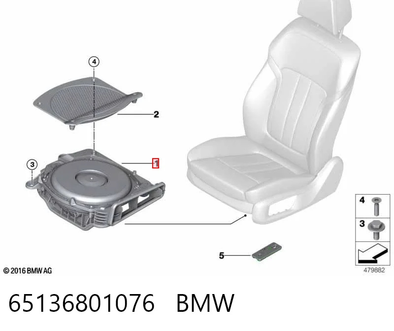 65136801076 BMW