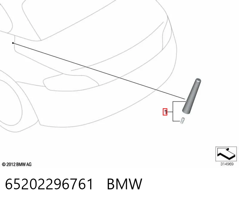 65202296761 BMW