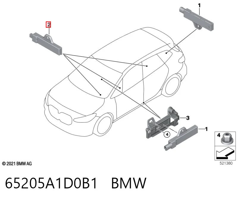 65205A1D0B1 BMW 