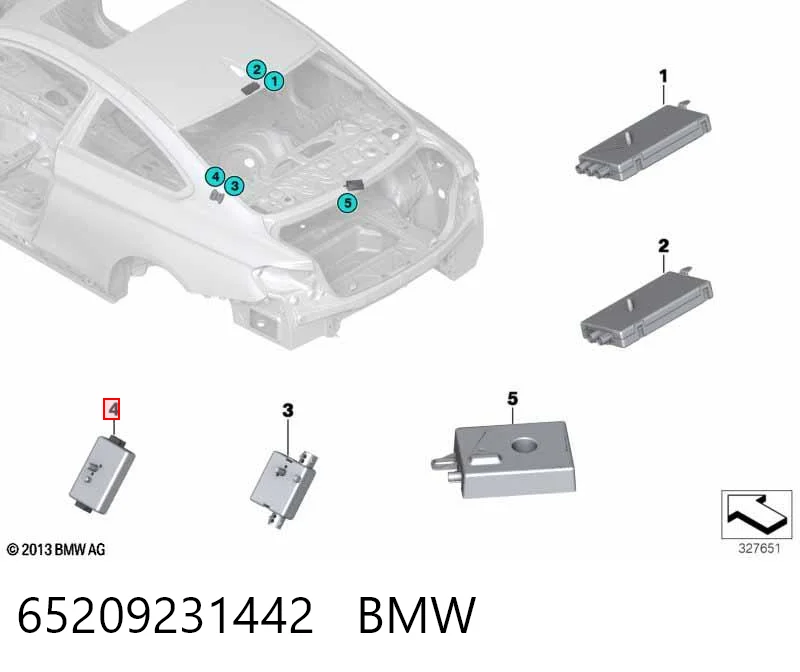 65209231442 BMW