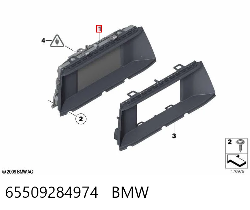 65509284974 BMW Pantalla multifuncion