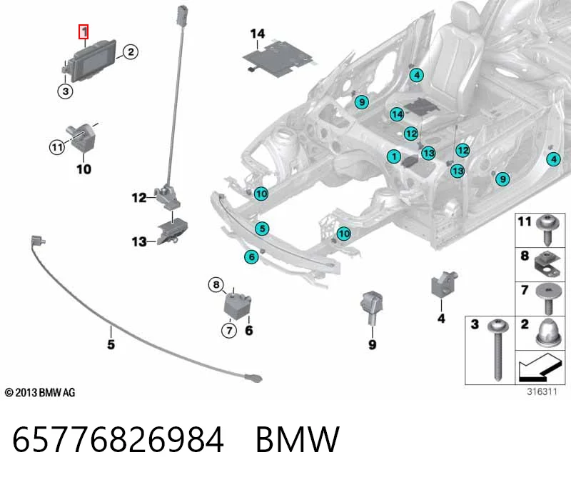 65776826984 BMW