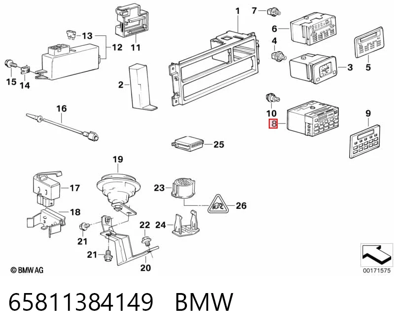 65811384149 BMW