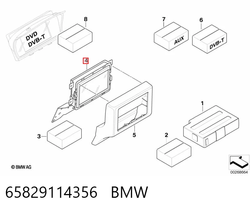 Pantalla multifuncion para BMW 3  E92