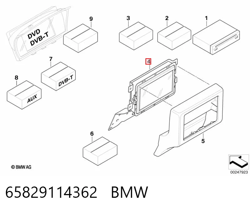 Pantalla multifunción BMW 3 coupé (E92) (2005 - 2013) precio, desde 106,00 EUR