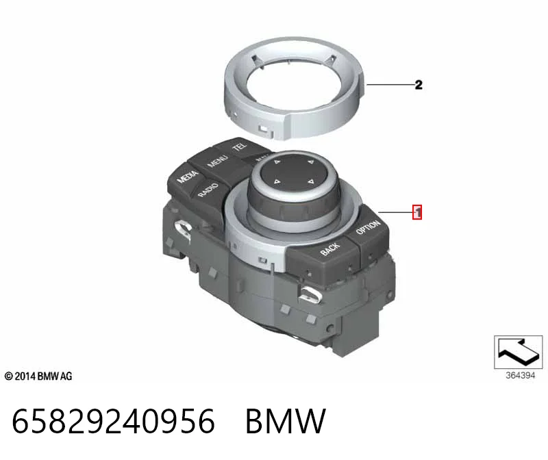 65829240956 BMW Joystick multifunción