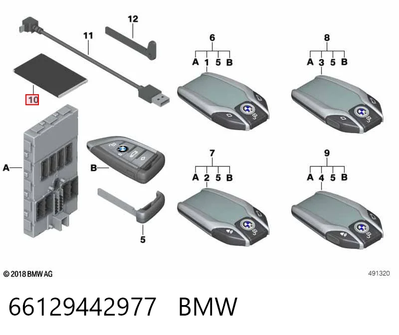 66129442977 BMW