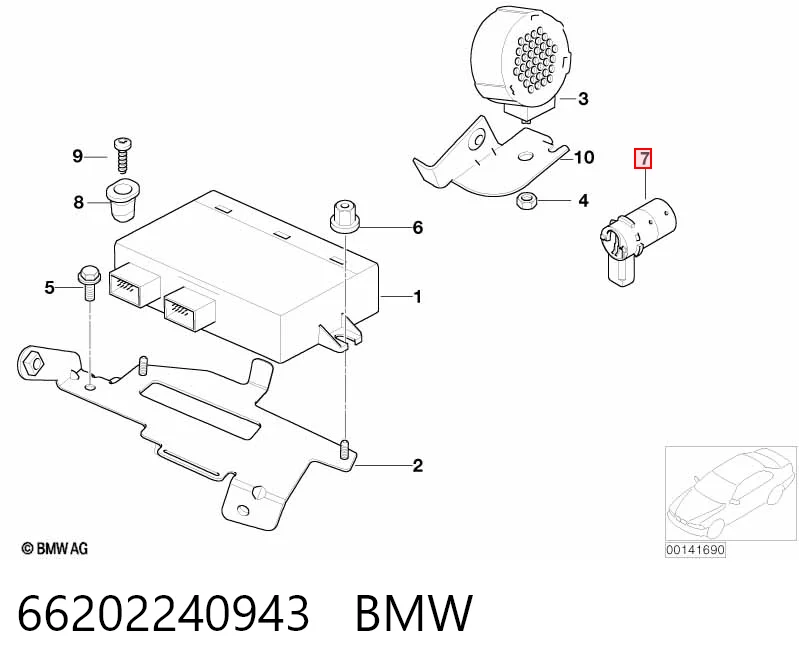 66202240943 BMW
