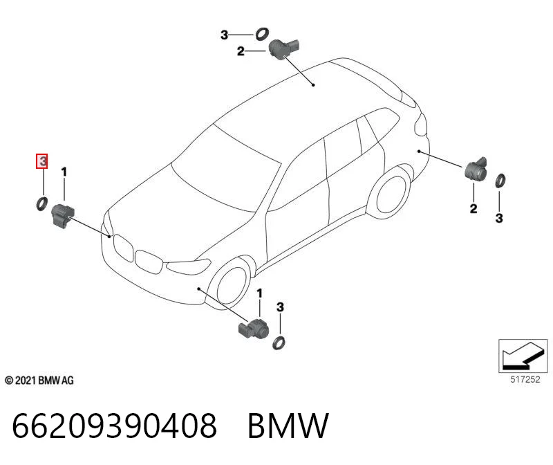 66209390408 BMW