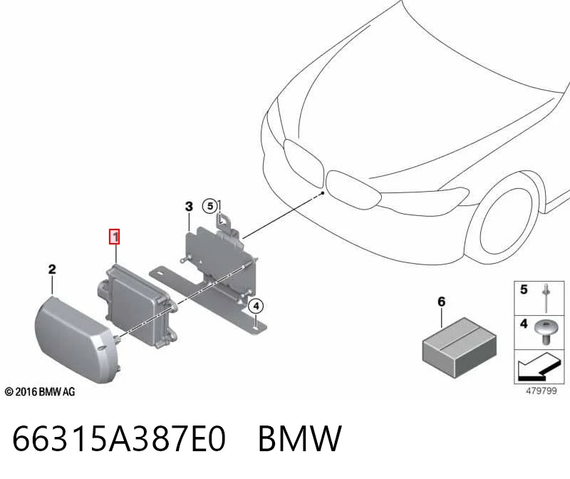66315A387E0 BMW