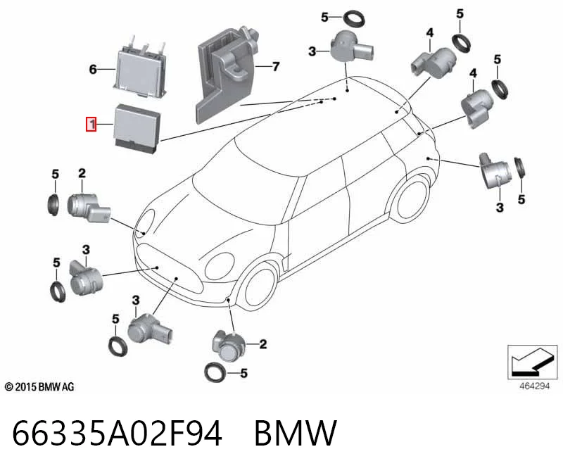 66335A02F94 BMW