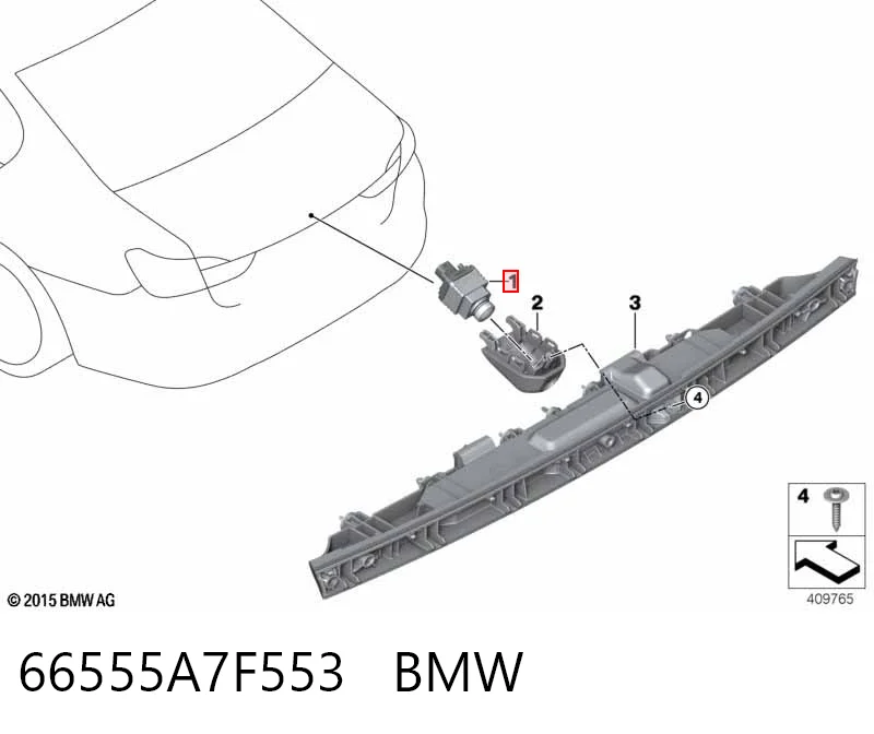 66555A7F553 BMW