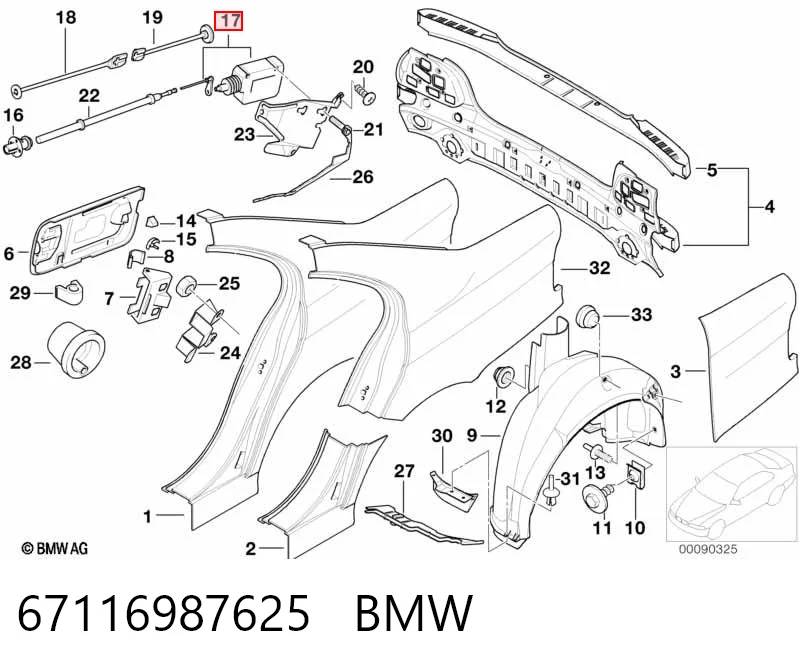 67116987625 BMW