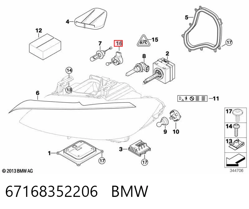 67168352206 BMW