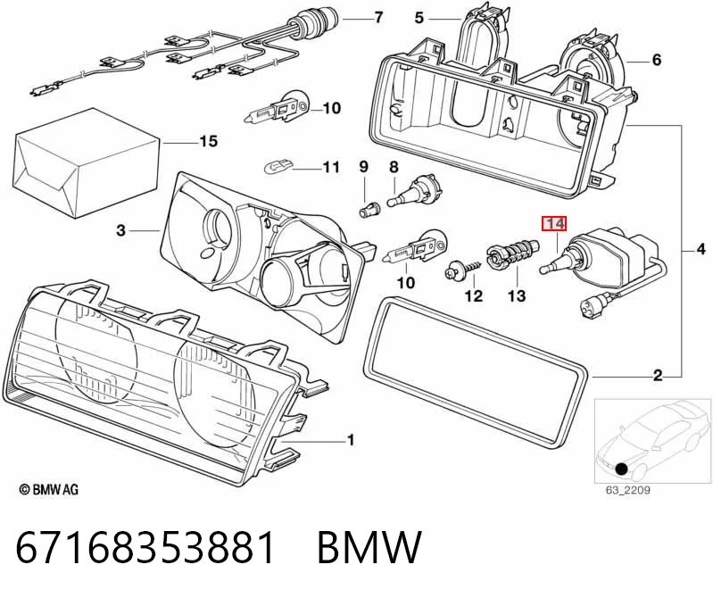 Comprar Corrector de faros BMW 3  E36 a bajo precio