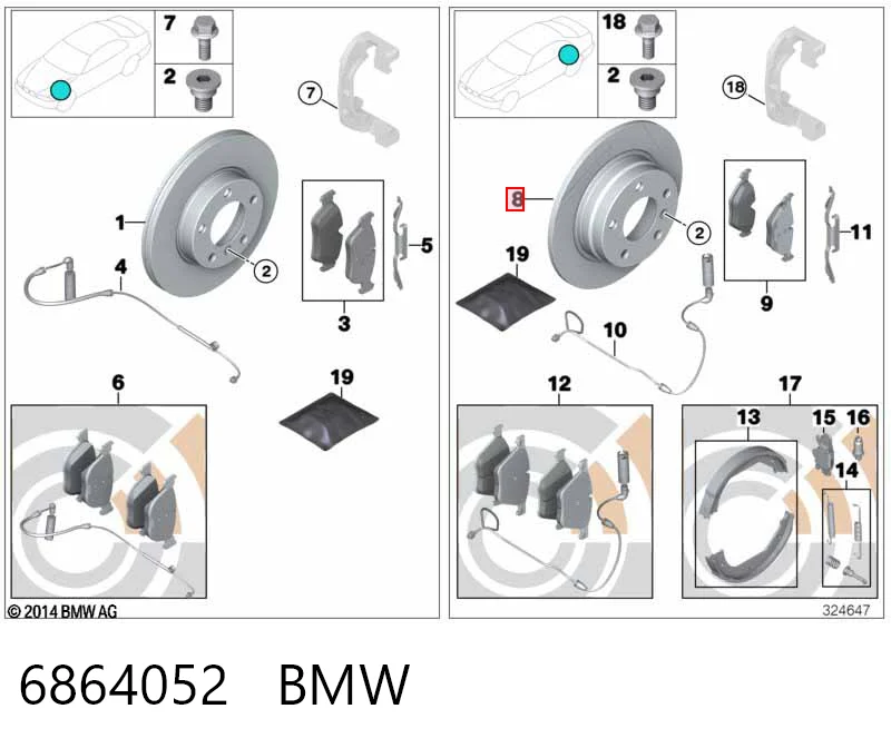 6864052 BMW