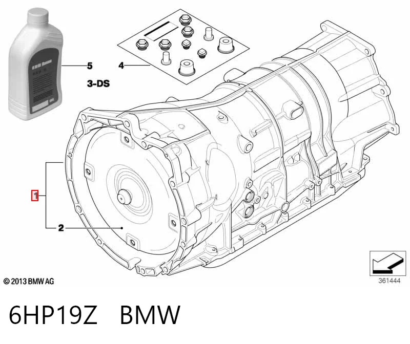6HP19Z BMW Transmisión automática