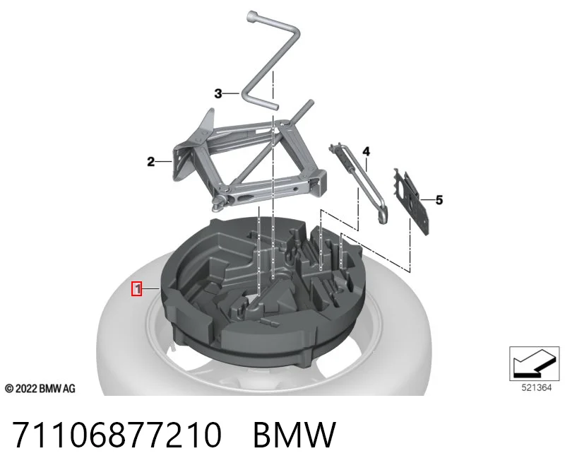71106877210 BMW
