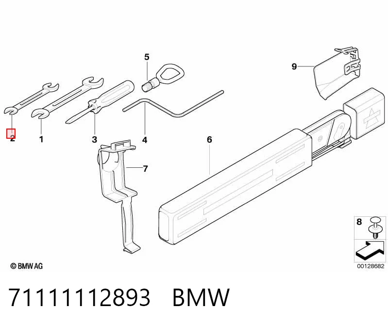 71111112893 BMW