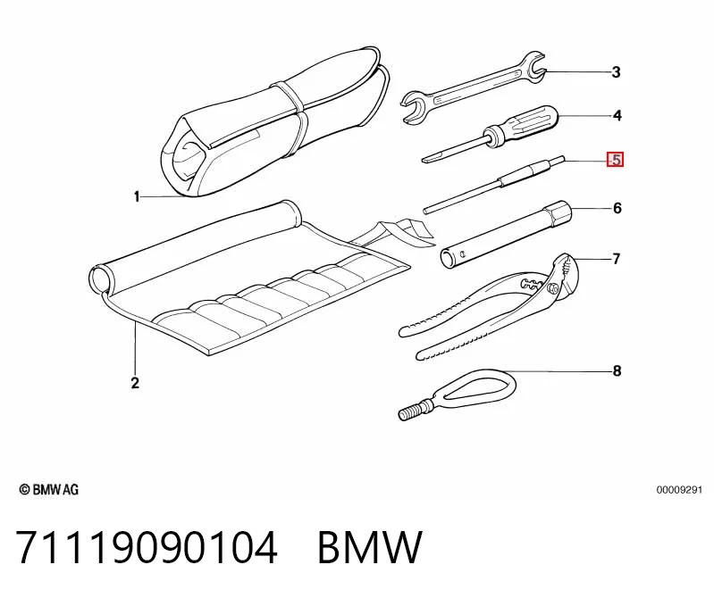 71119090104 BMW
