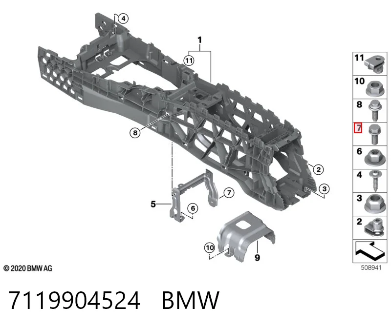 7119904524 BMW