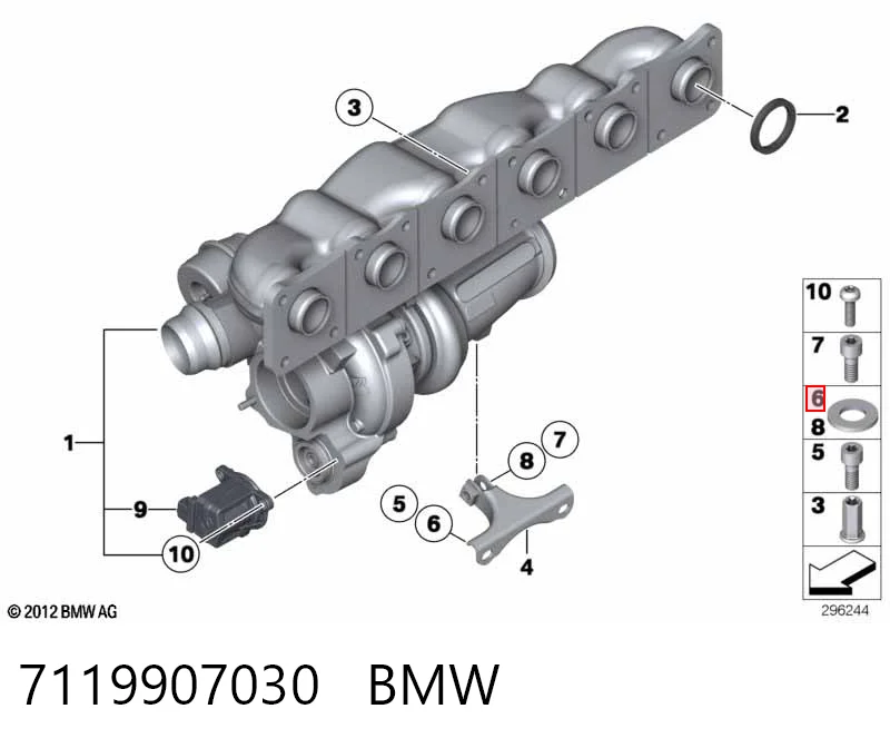 7119907030 BMW