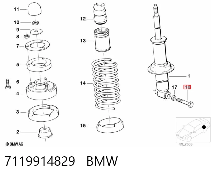 7119914829 BMW