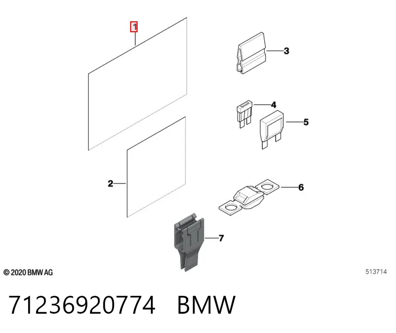 71236920774 BMW