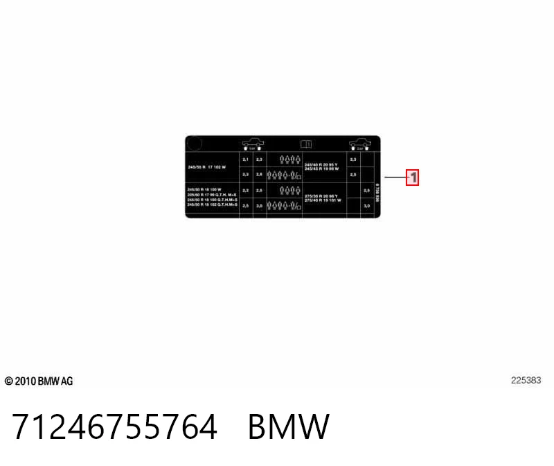 71246755764 BMW