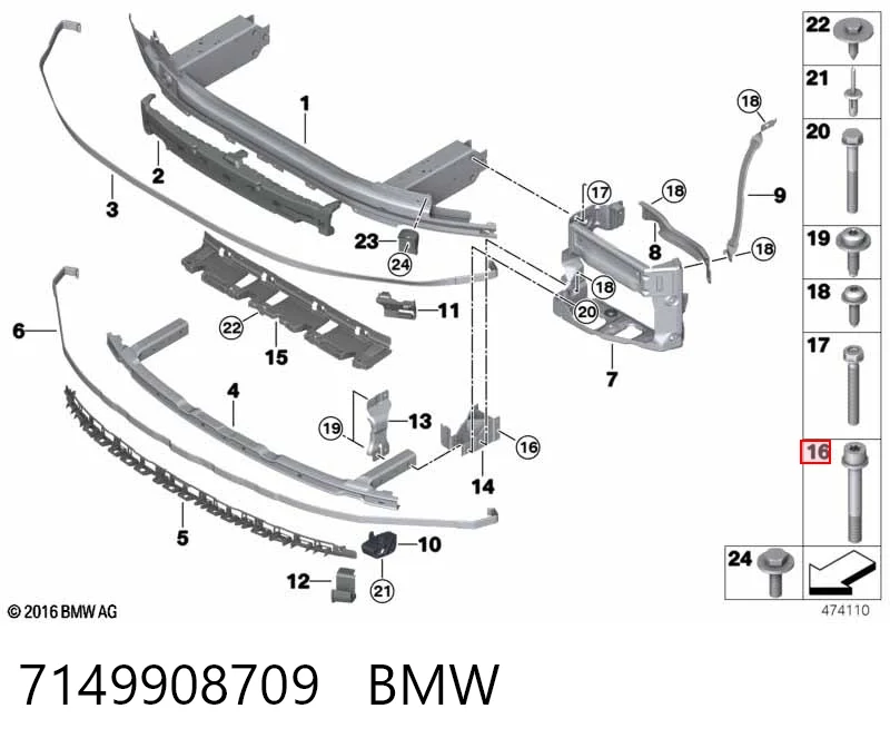 7149908709 BMW
