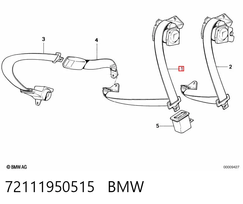 72111950515 BMW