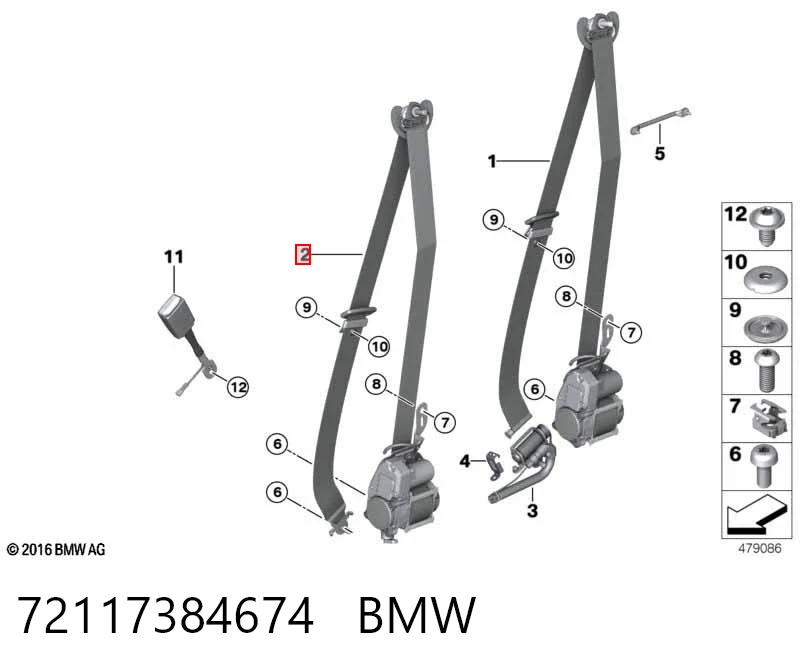 72117384674 BMW
