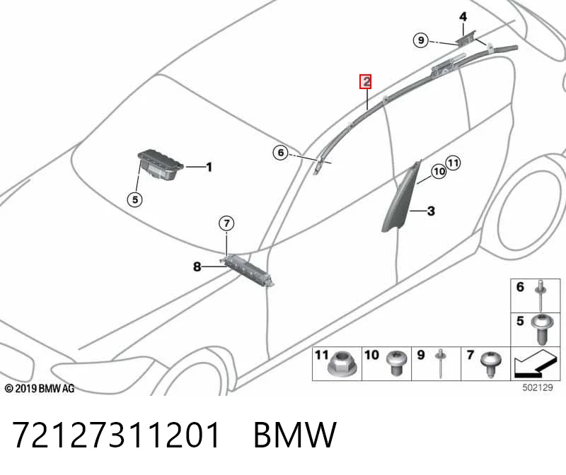 72127311201 BMW
