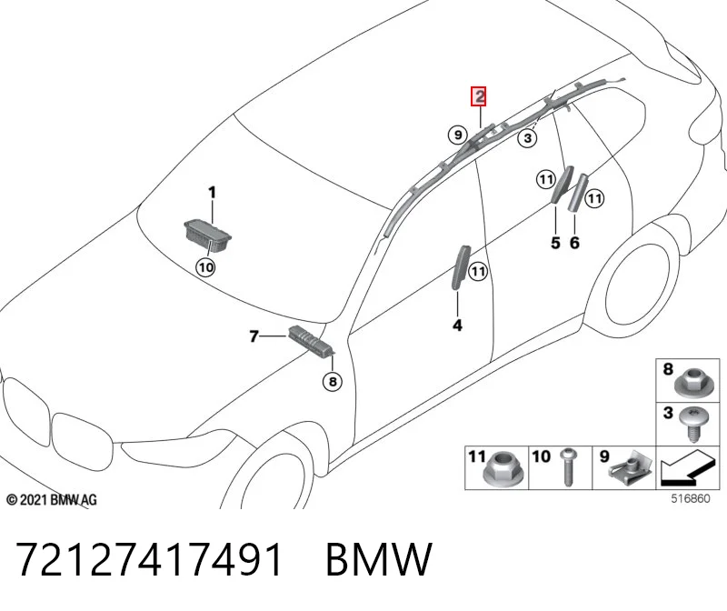 72127417491 BMW