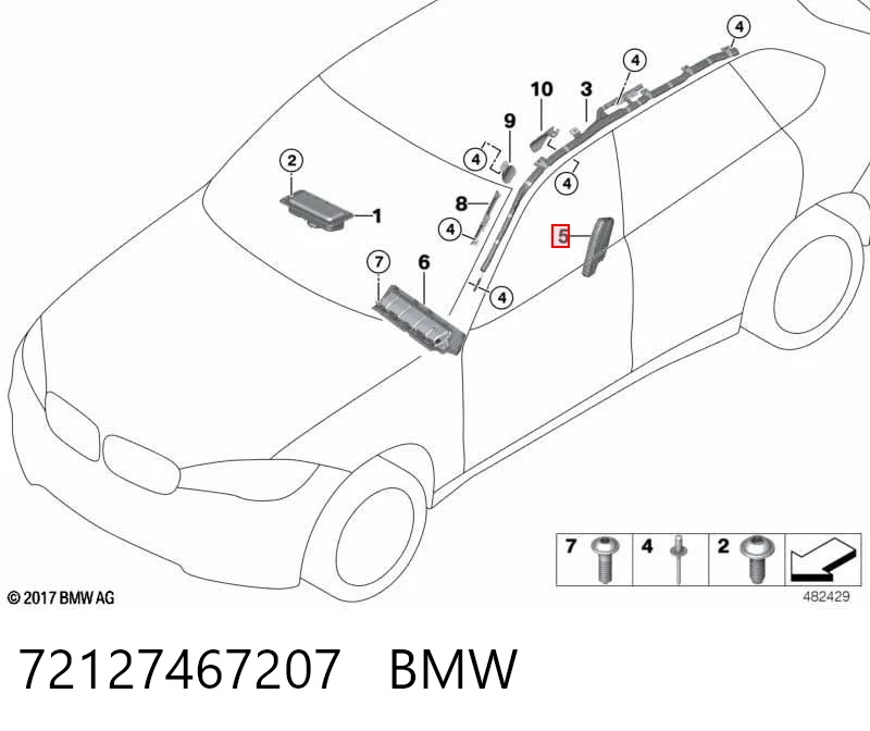 72127467207 BMW