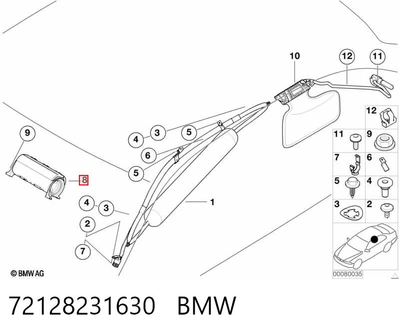 72128231630 BMW