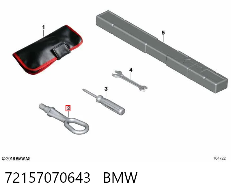 72157070643 BMW Enganche de bola de remolque