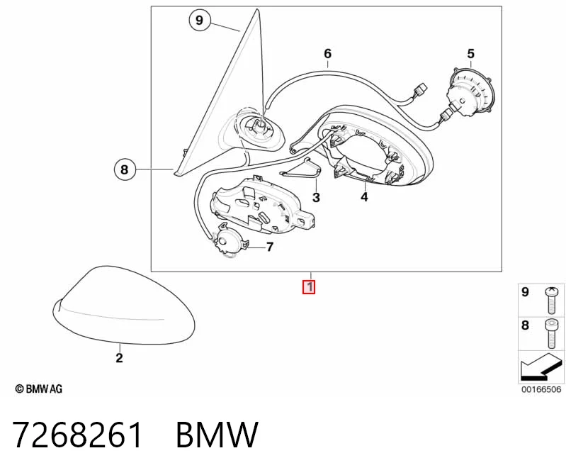 Comprar Espejo de retrovisor izquierdo BMW 3  E92
