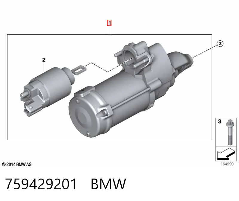 759429201 BMW Arranque motores