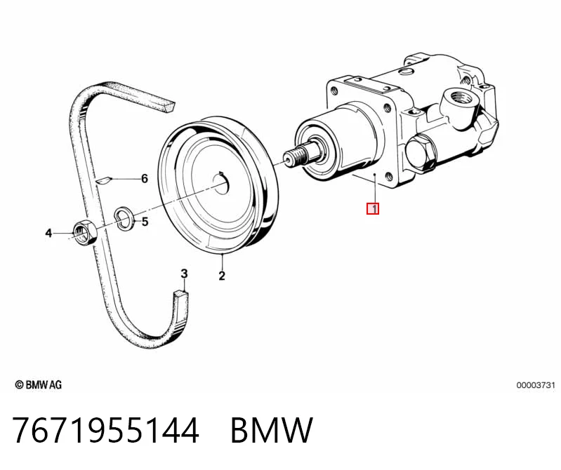  Bomba de dirección BMW 3 