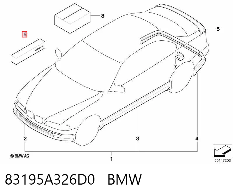 83195A326D0 BMW