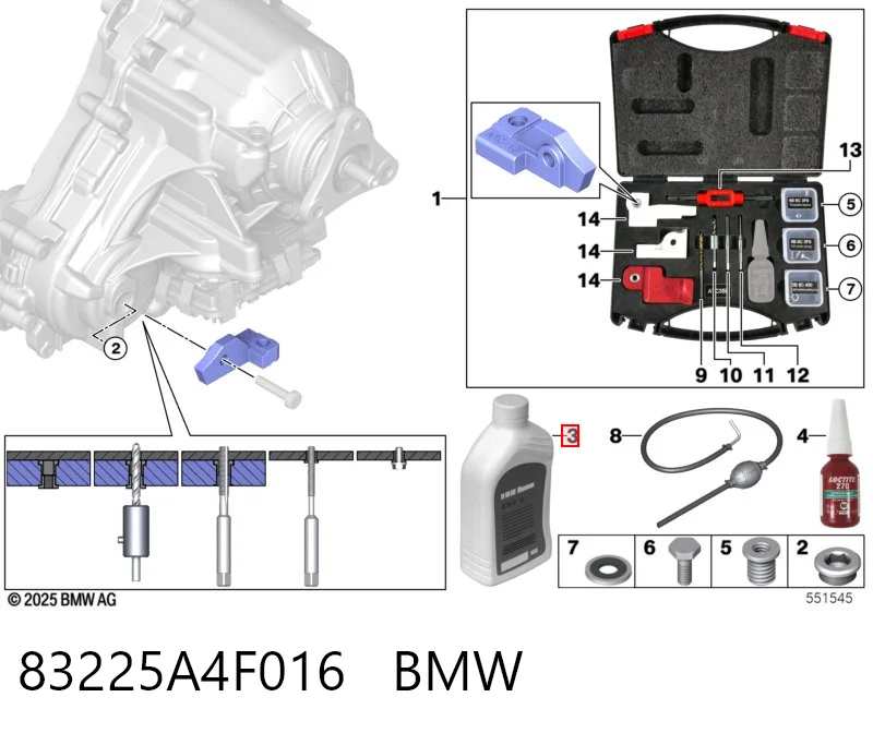 83225A4F016 BMW