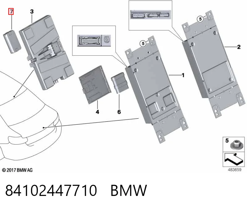84102447710 BMW Batería Start-Stop