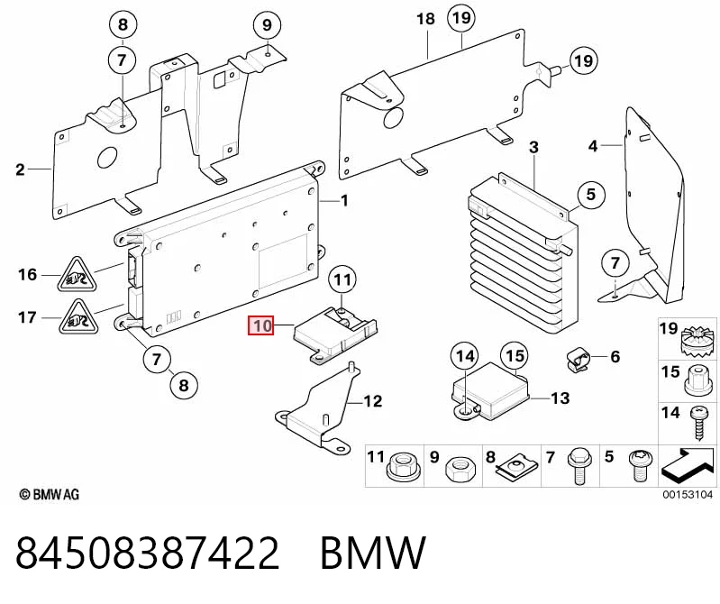 Antena de tiburón para BMW X5  E70